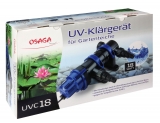 OSAGA UVC-Gerät - 18 Watt für Aquarium u. Gartenteich
